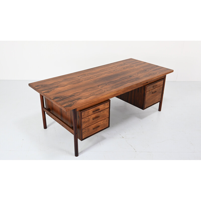 Vintage rosewood desk by Arne Vodder for Sibast, 1960