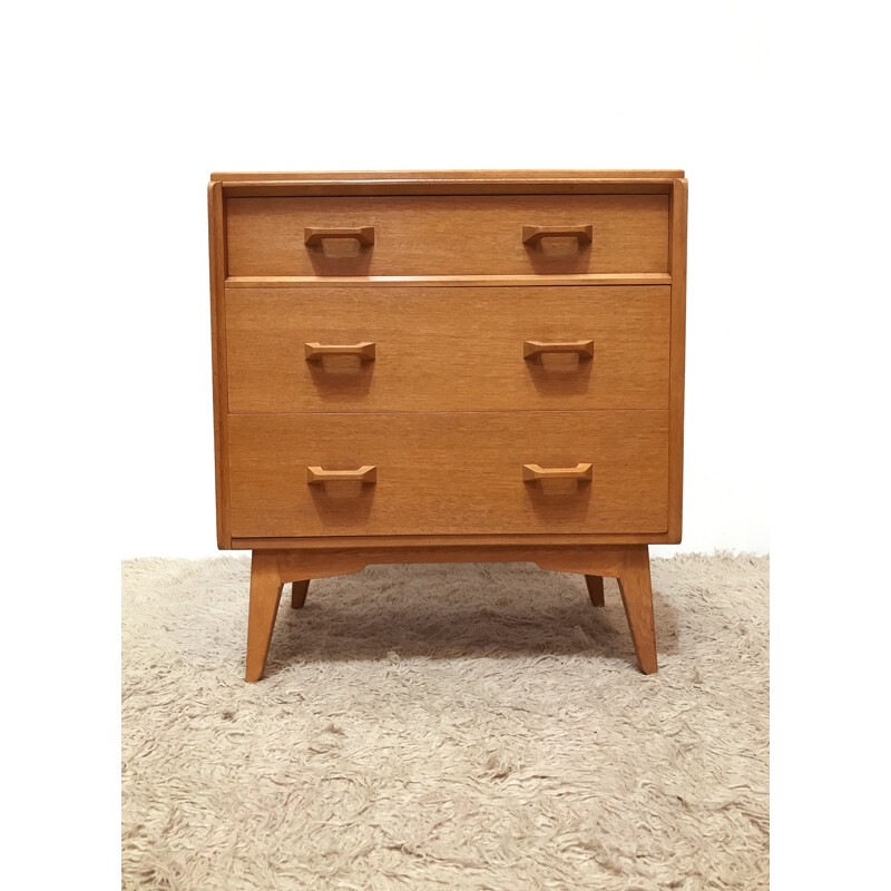 Mid Century G Plan Brandon range oak chest of drawers - 1950s