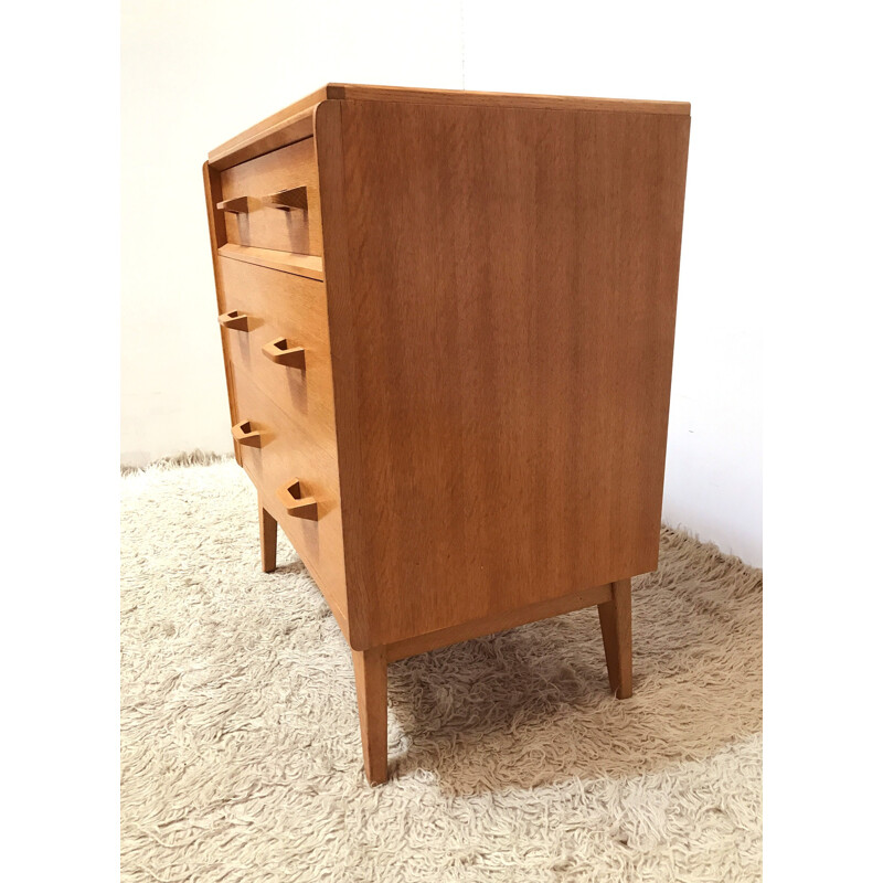 Mid Century G Plan Brandon range oak chest of drawers - 1950s