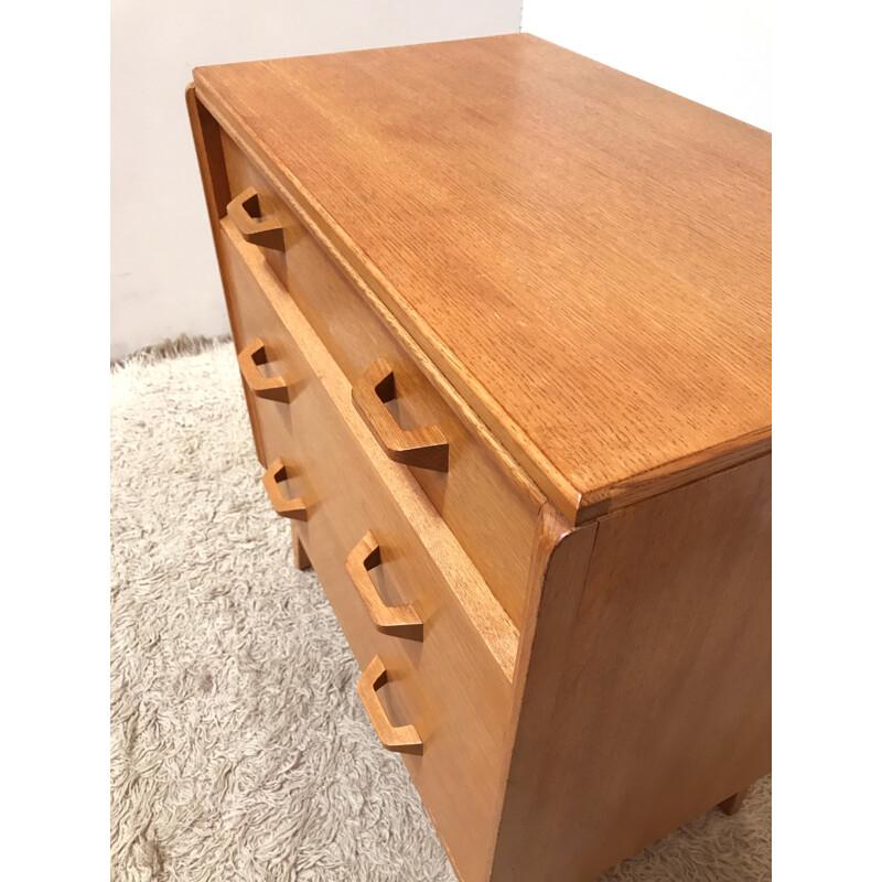 Mid Century G Plan Brandon range oak chest of drawers - 1950s
