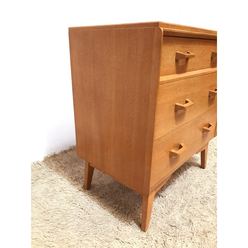 Mid Century G Plan Brandon range oak chest of drawers - 1950s