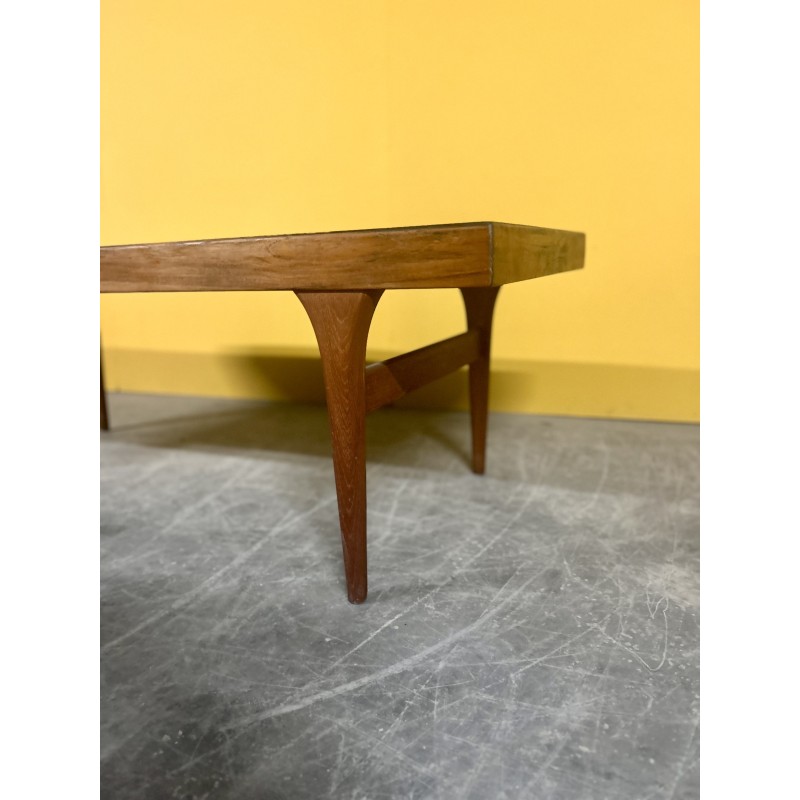 Vintage rosewood coffee table by Johannes Andersen for Silkeborg Furniture, Denmark 1960