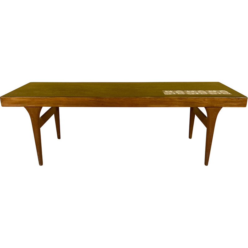 Vintage rosewood coffee table by Johannes Andersen for Silkeborg Furniture, Denmark 1960