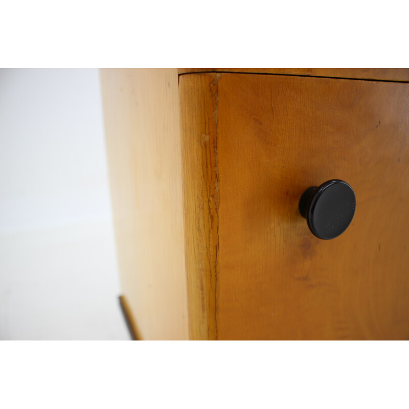 Pair of vintage night stands, Czechoslovakia 1950