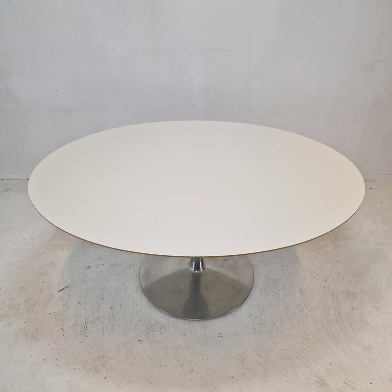 Vintage oval dining table by Pierre Paulin for Artifort, 1960