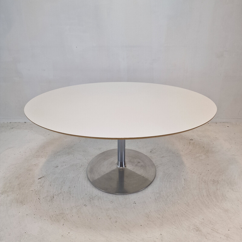 Table ovale vintage par Pierre Paulin pour Artifort, 1960