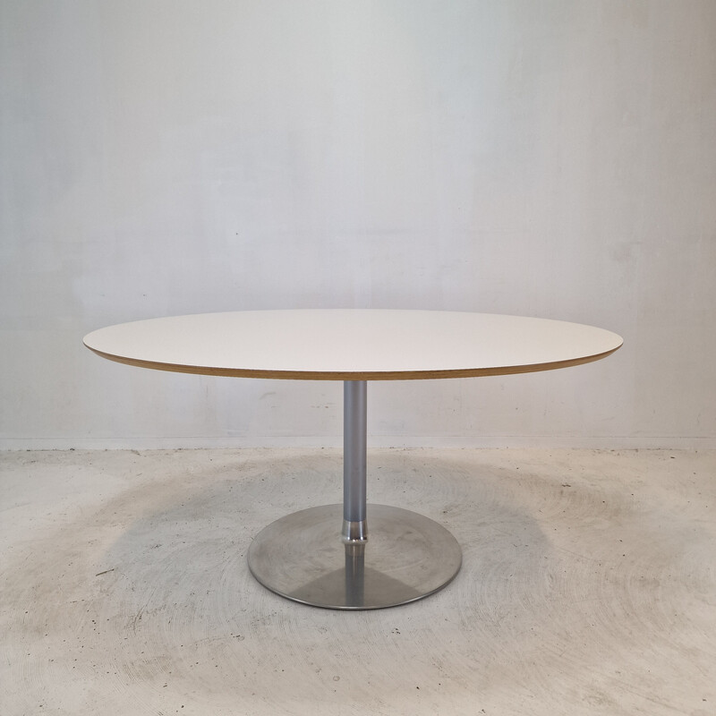 Vintage oval dining table by Pierre Paulin for Artifort, 1960