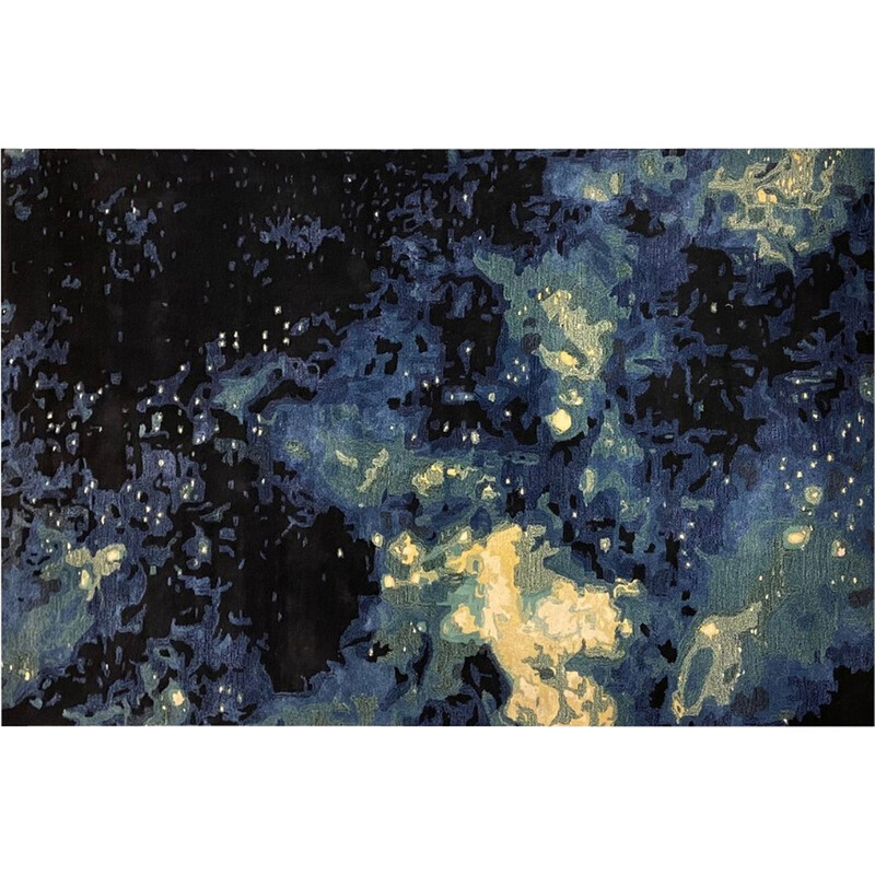 Vintage "Galaxy" rug for Roche Bobois, New Zealand