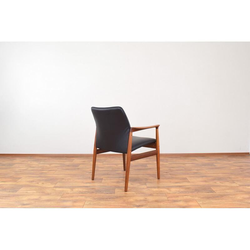 Vintage teak armchair by Grete Jalk for Glostrup, Denmark 1960