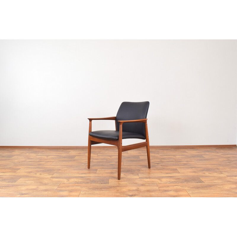 Vintage teak armchair by Grete Jalk for Glostrup, Denmark 1960