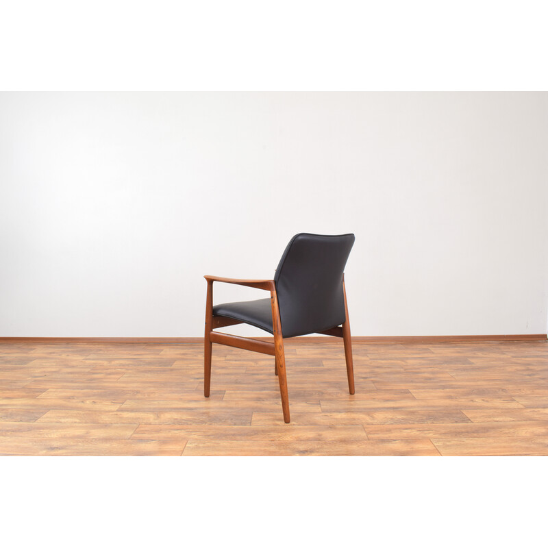 Vintage teak armchair by Grete Jalk for Glostrup, Denmark 1960