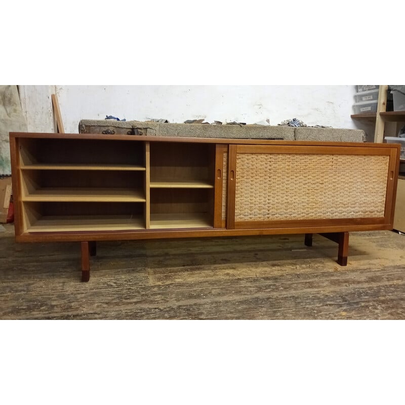 Vintage teak sideboard by Hans Wegner for Ry Möbler