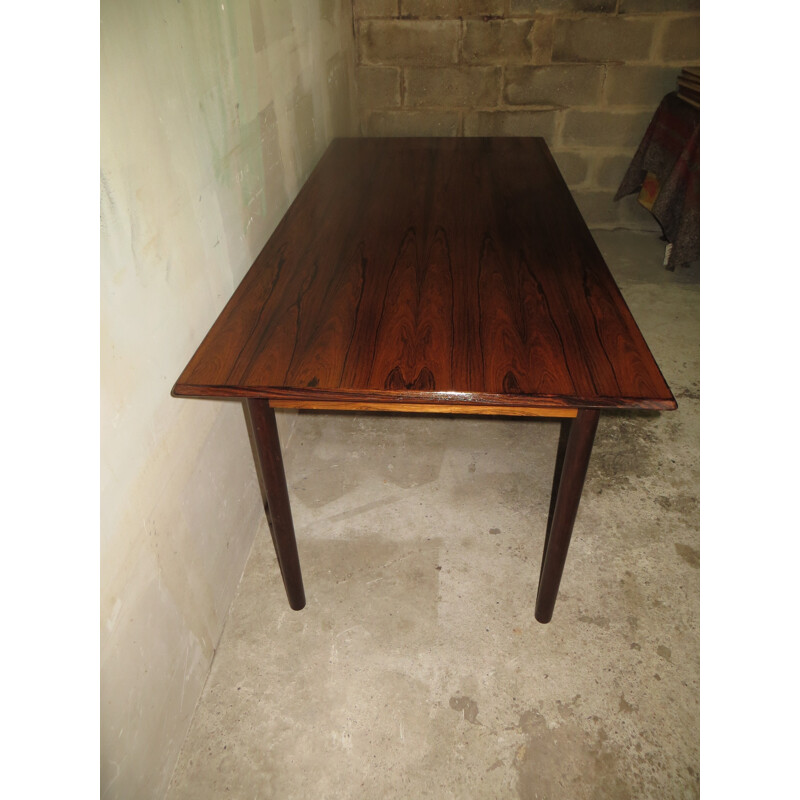 Large Danish Rio rosewood desk - 1960s