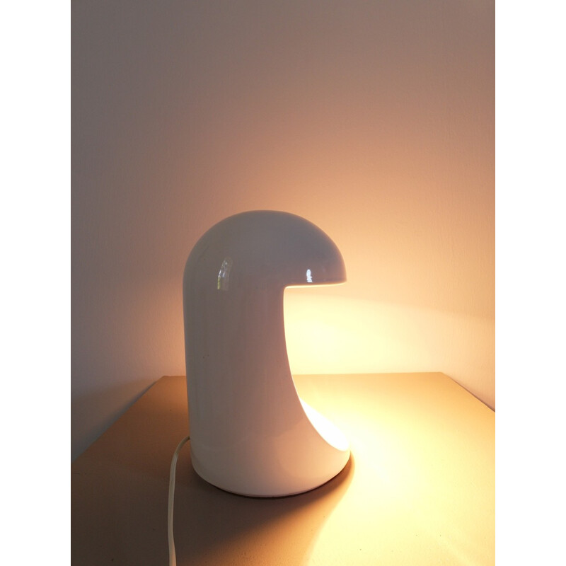 Ceramic Table Lamp by Marcello Cuneo Longobarda for Gabbianelli, Italy - 1960