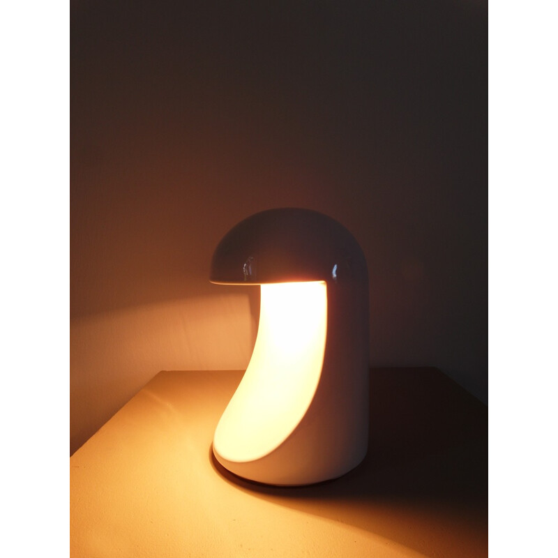 Ceramic Table Lamp by Marcello Cuneo Longobarda for Gabbianelli, Italy - 1960