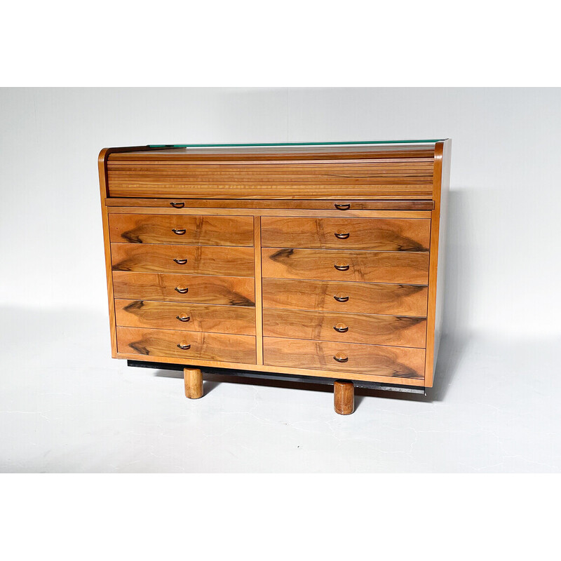 Bureau vintage par Gianfranco Frattini pour Bernini, Italie 1960