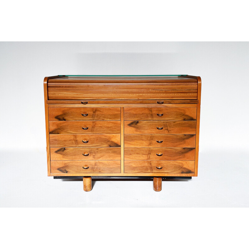 Bureau vintage par Gianfranco Frattini pour Bernini, Italie 1960