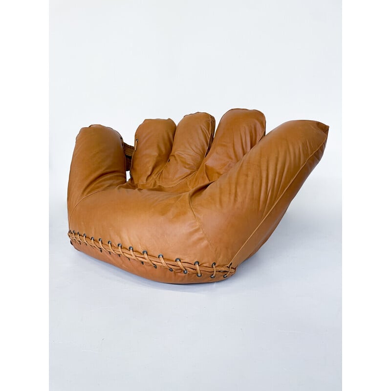 Fauteuil vintage "Glove" de Joe Colombo pour Poltronova, 1970