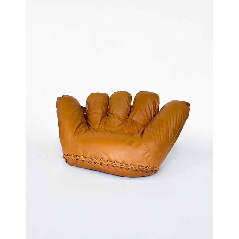 Fauteuil vintage "Glove" de Joe Colombo pour Poltronova, 1970