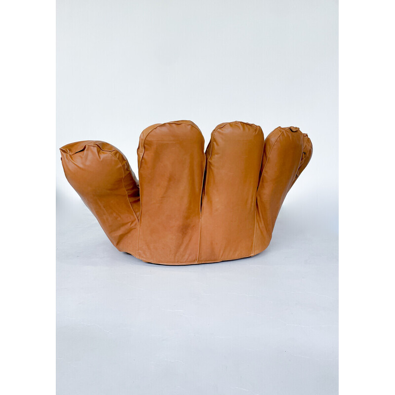 Vintage "Glove" armchair by Joe Colombo for Poltronova, 1970