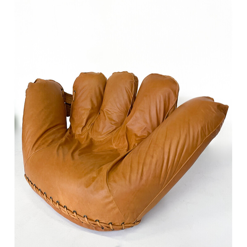 Vintage "Glove" armchair by Joe Colombo for Poltronova, 1970
