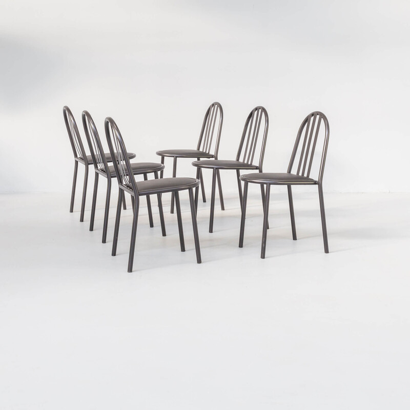 Conjunto de 6 cadeiras vintage de Mallet-Stevens para Villa Cavrois, 1980
