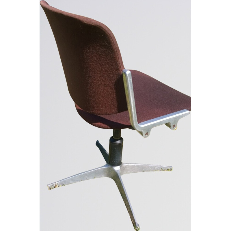 Swivelling "DSC" chair, Giancarlo PIRETTI - 1960s