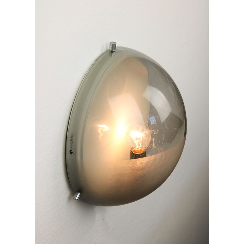 Vintage wall lamp by Gio Ponti for Guzzini, 1970