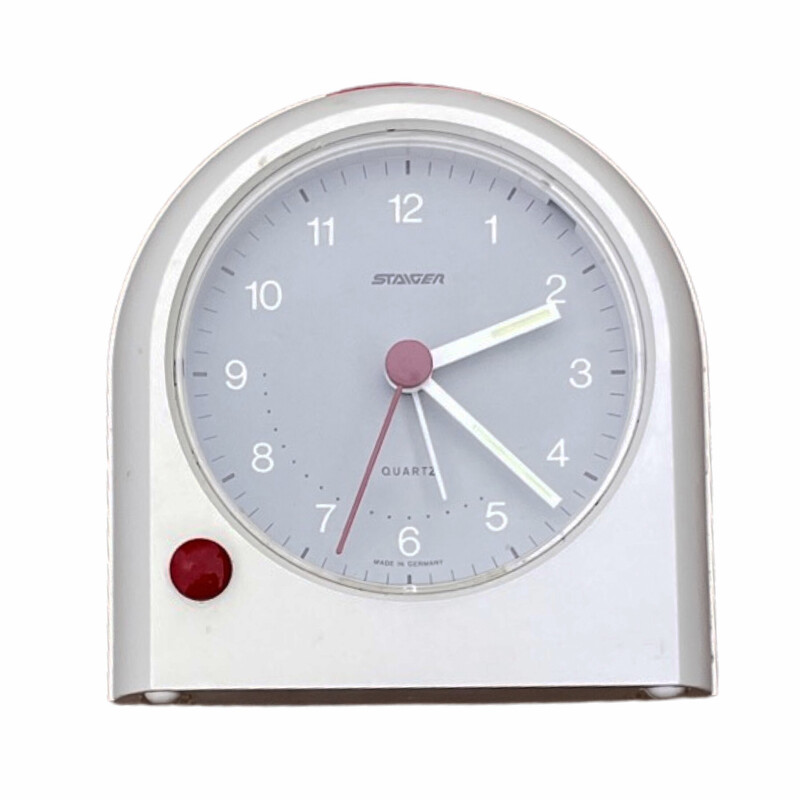 Vintage alarm clock Staiger, Germany 1980