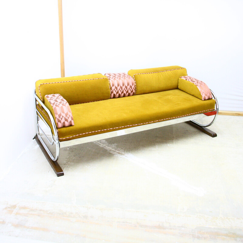 Vintage Bauhaus sofa bed