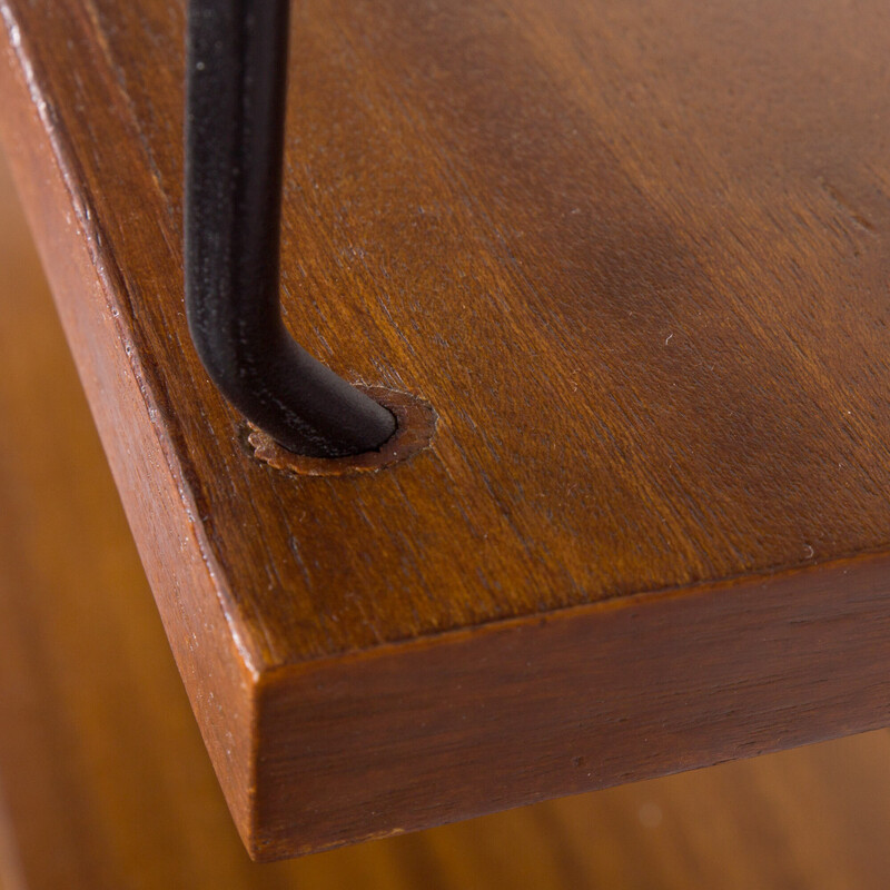 Vintage mahogany bookcase by P. Cadovius for Cado, Denmark 1960