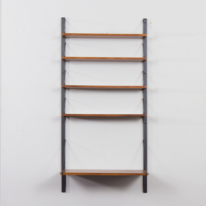 Vintage mahogany bookcase by P. Cadovius for Cado, Denmark 1960