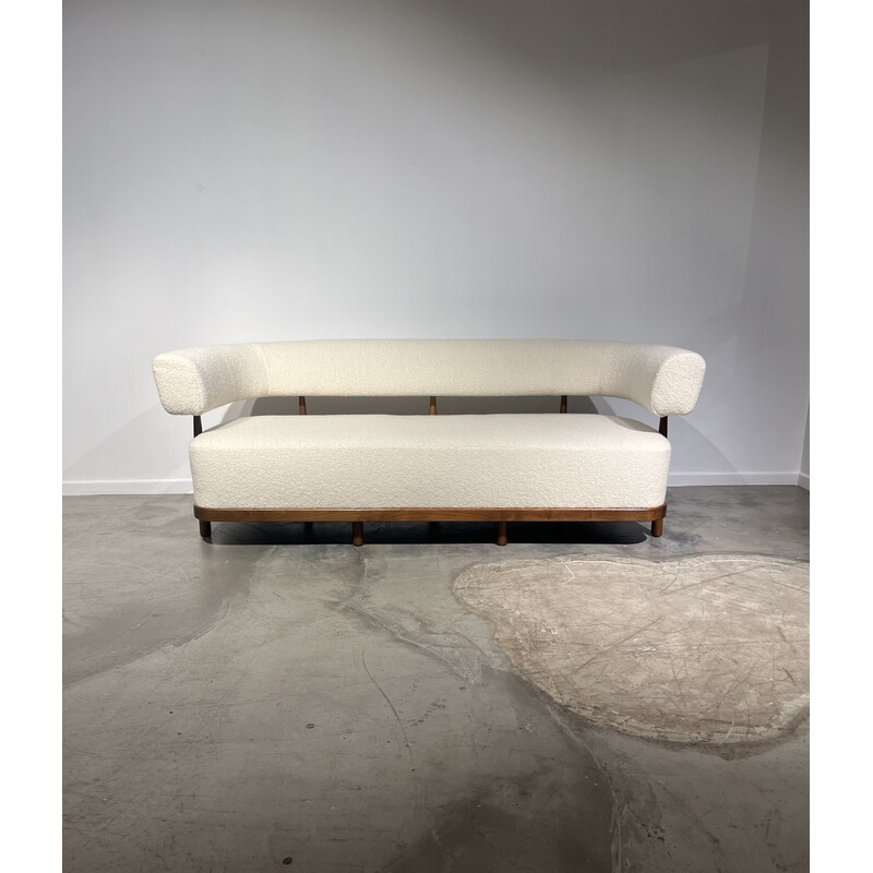 White vintage sofa, Italy