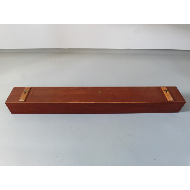 Pair of teak wall shelves by Walter Wirz for Wilhelm Renz, Germany - 1960s