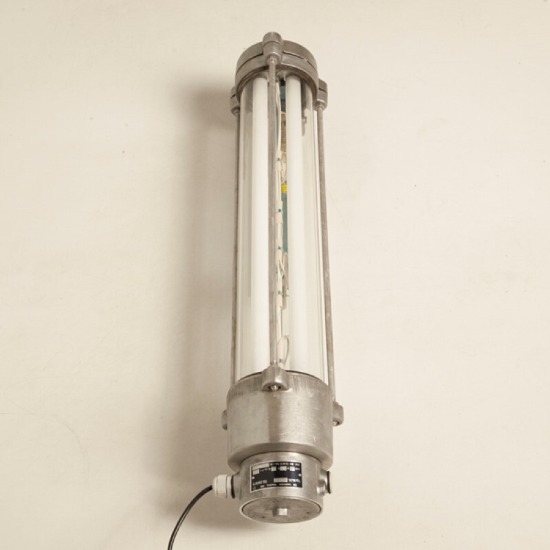 DDR glass tube industrial pendant lamp