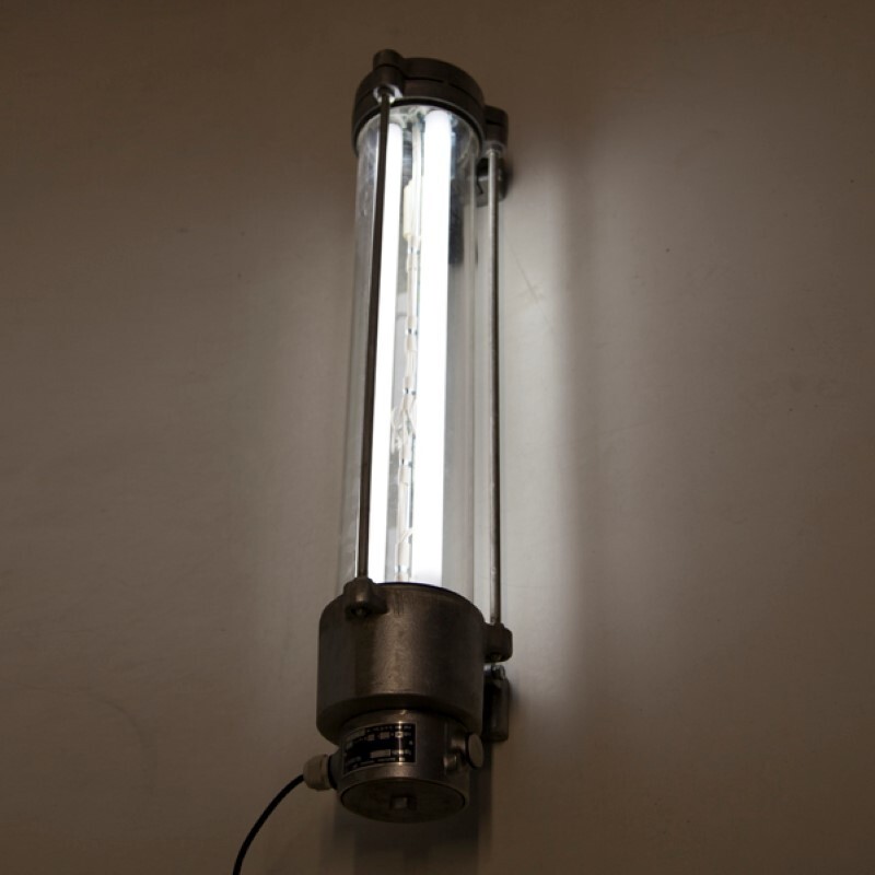 DDR glass tube industrial pendant lamp