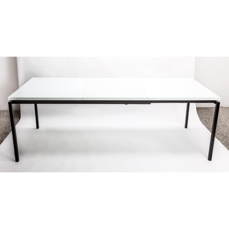 Swiss extendable UPW table by Ulrich P. Wieser for Wohnbedarf - 1950s