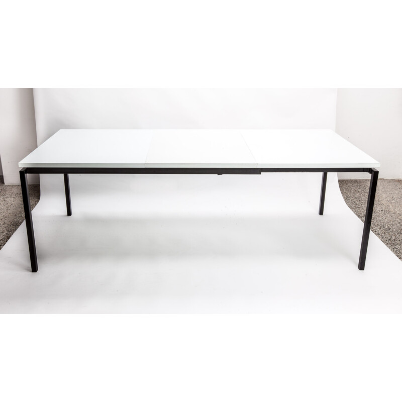 Swiss extendable UPW table by Ulrich P. Wieser for Wohnbedarf - 1950s