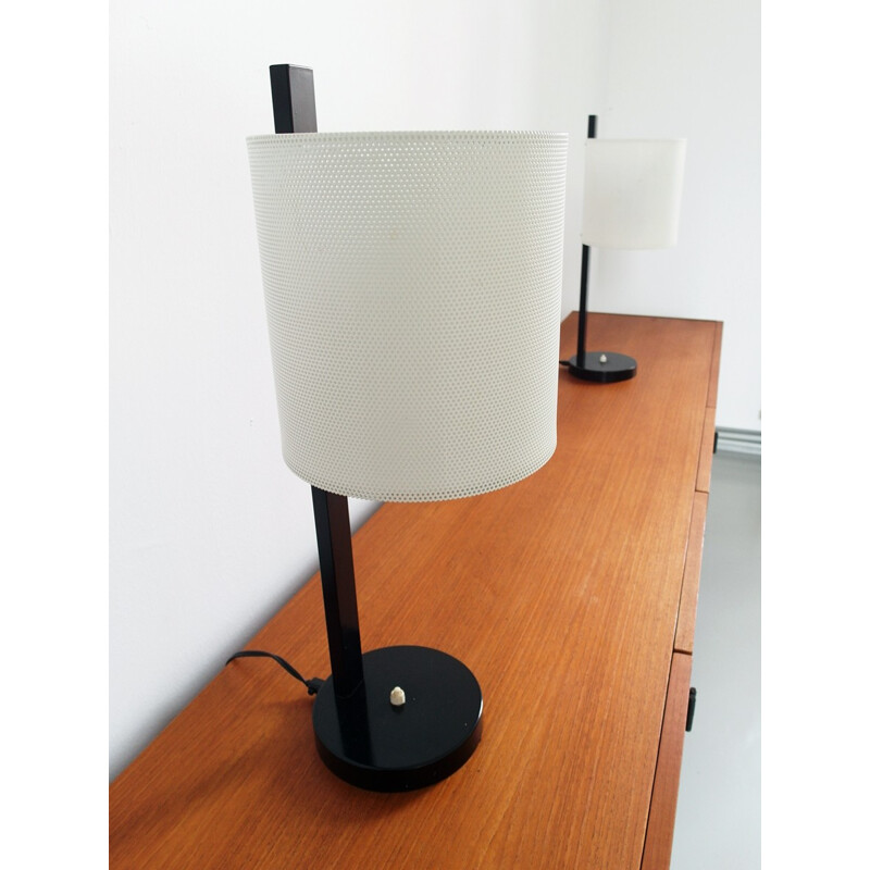 Pair of French mid-century modern table lamp - 1950s