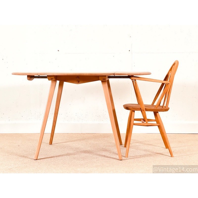Vintage oak table by Lucian Ercolani for Ercol, United Kingdom 1960