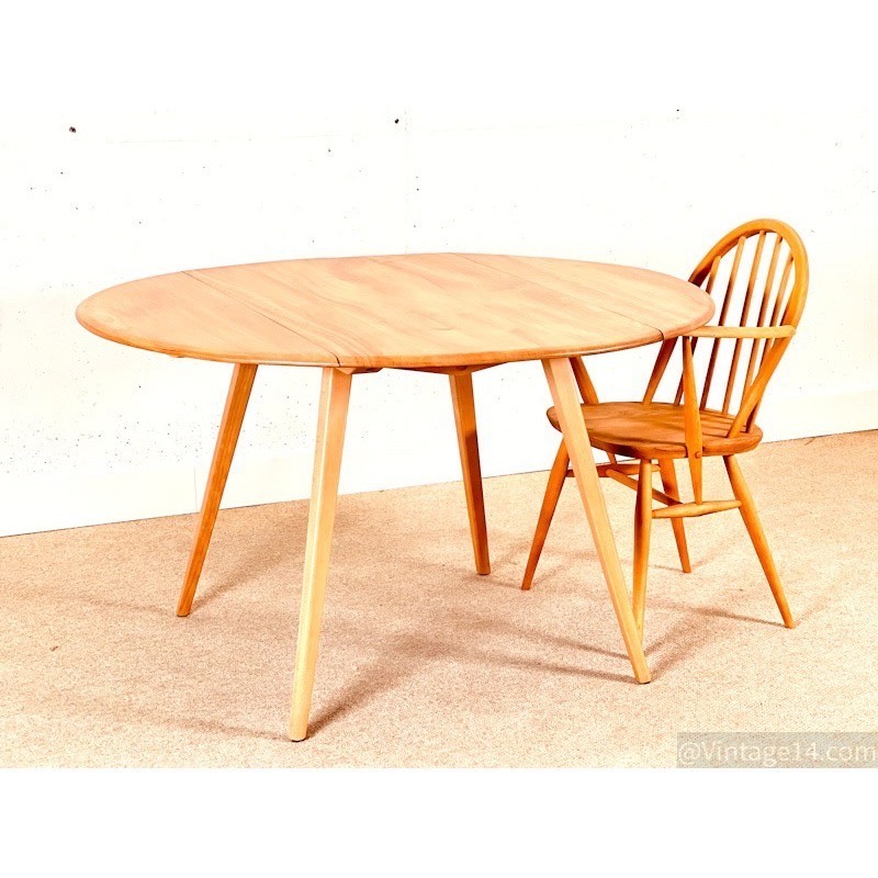 Table vintage en chêne par Lucian Ercolani pour Ercol, Royaume-Uni 1960