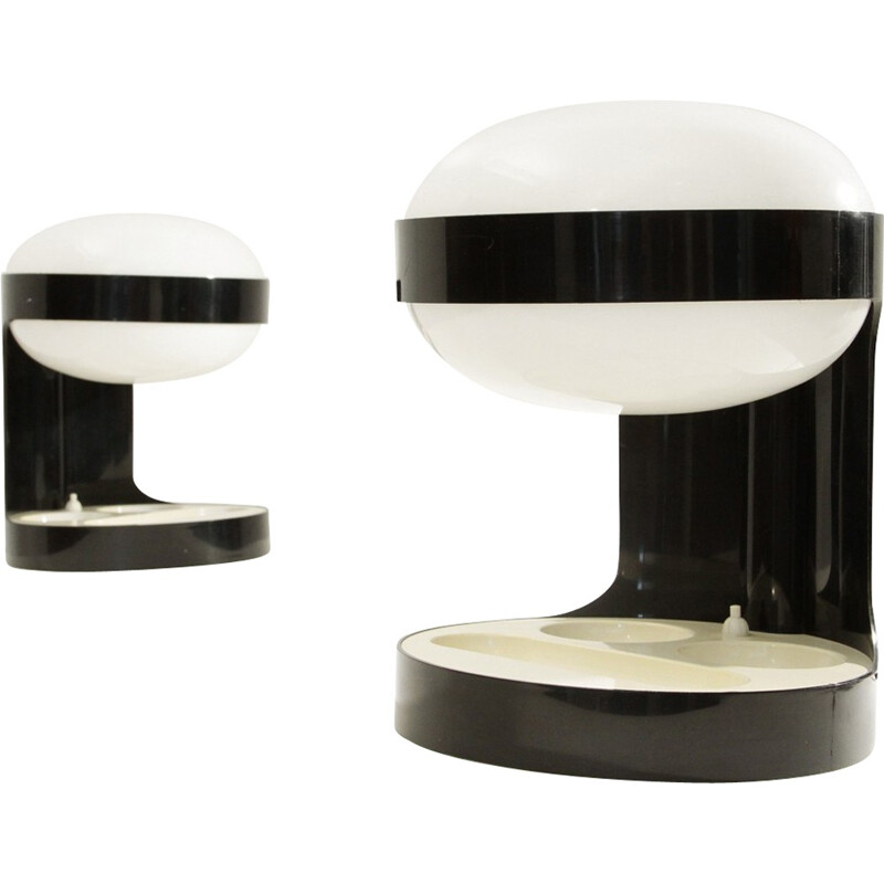 Pair of KD29 table lamp by Joe Colombo for Kartell - 1960s