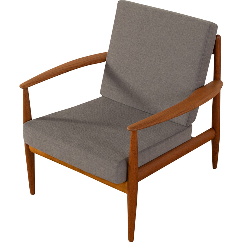 Vintage teak armchair by Grete Jalk for France and Daverkosen, Denmark 1955