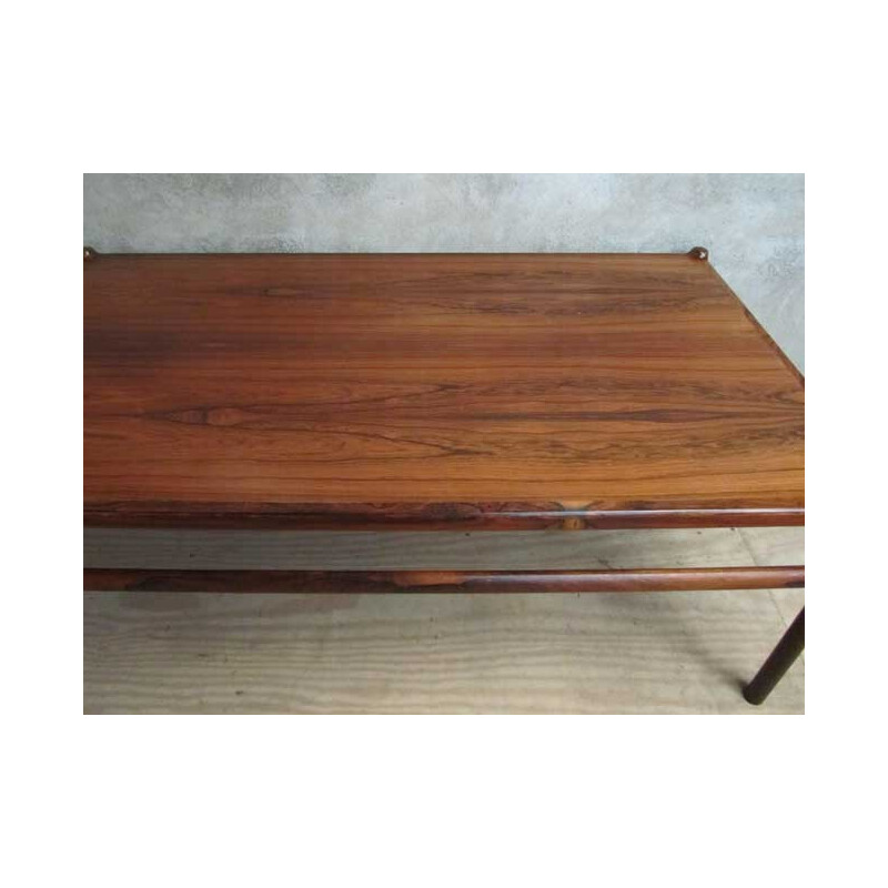 Coffee table in rosewood, Johannes ANDERSEN - 1960s