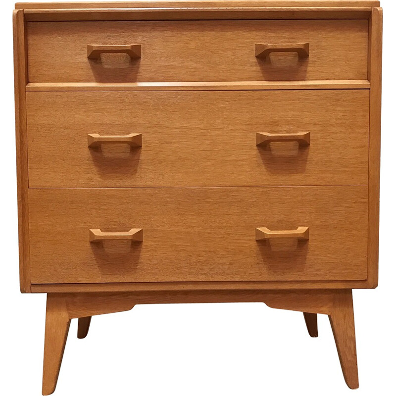 Mid Century G Plan Brandon range oak chest of drawers - 1950s