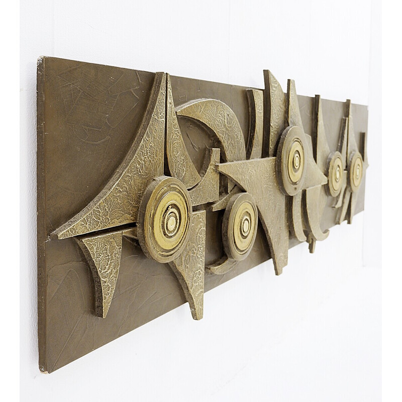 Vintage wall sculpture, 1970