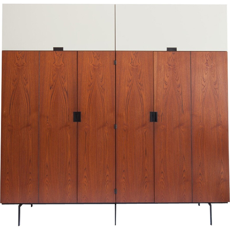 KU10 Japanese Series wardrobe Teak Cees Braakman Pastoe 1958