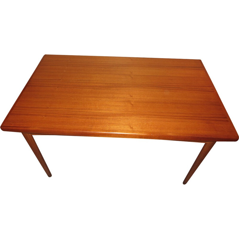 Extendable Danish teak dining table by Dyrlund - 1960s