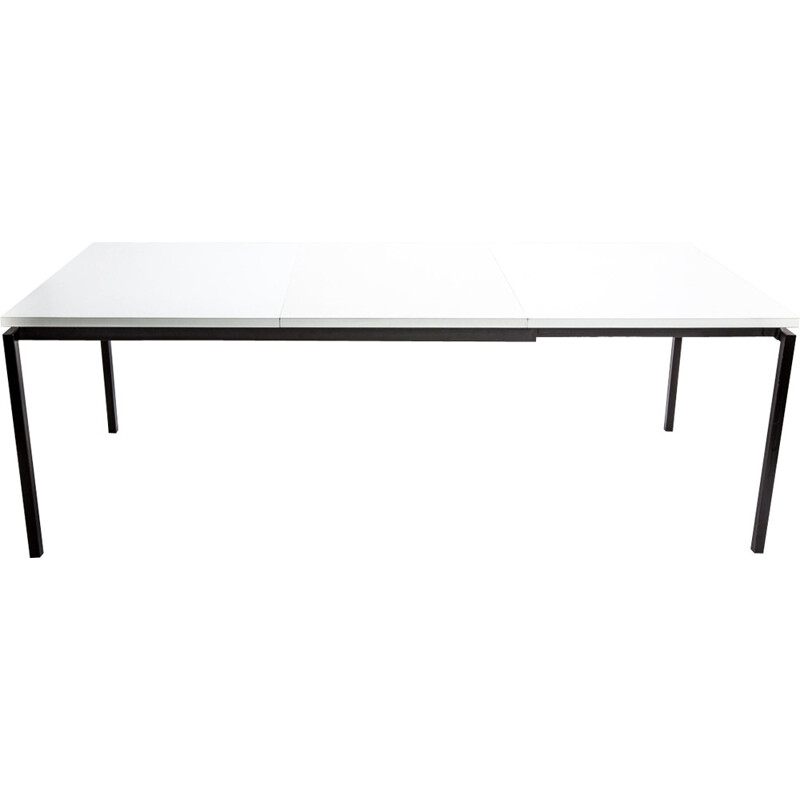 Swiss extendable UPW table by Ulrich P. Wieser for Wohnbedarf - 1950s