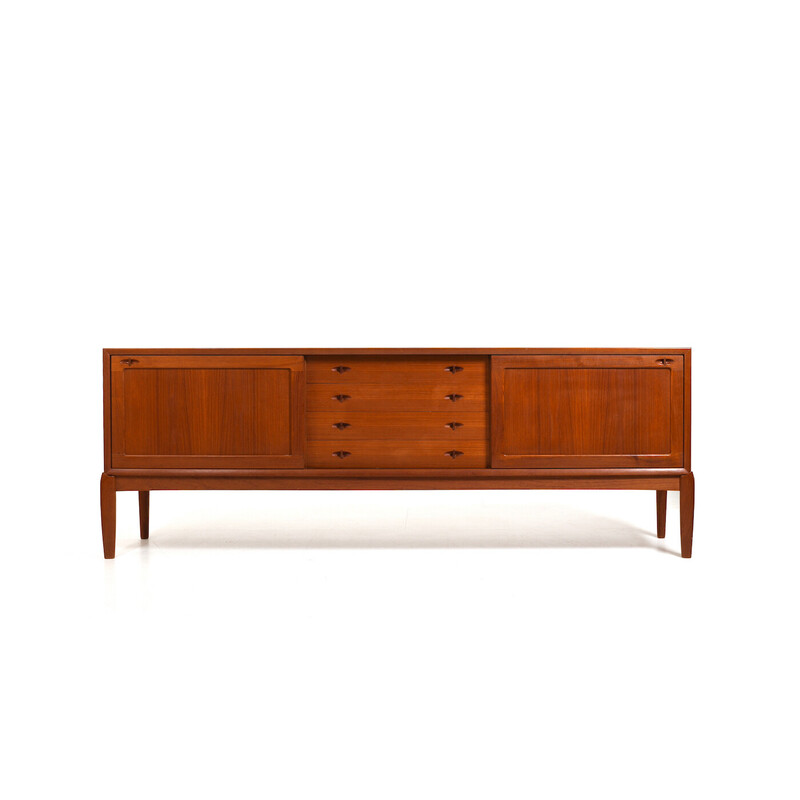 Vintage teak sideboard by Henry W. Klein for Bramin, Denmark 1960